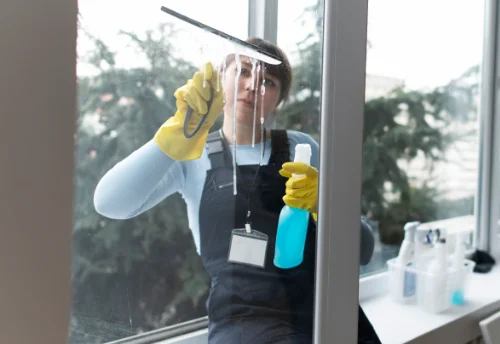 Nettoyage de vitres intérieures et extérieures à Hémonstoir
